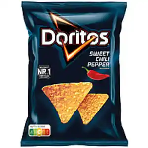 Maischips "Doritos" Sweet Chili Pepper mit Chili-Geschmack
