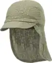 Bild 1 von ALANA Schirmmütze aus Musselin mit Nackenschutz, grün, Gr. 52/53, 1 St