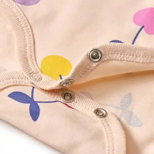 Bild 2 von ALANA Body Kurzarm Pro Climate mit Kirsch-Muster, beige, Gr. 98/104, 1 St