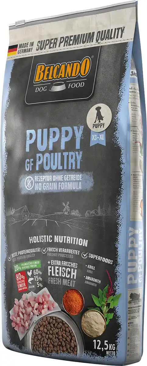 Bild 1 von Belcando GF Poultry Hundetrockenfutter Junior 12,5 kg Geflügel