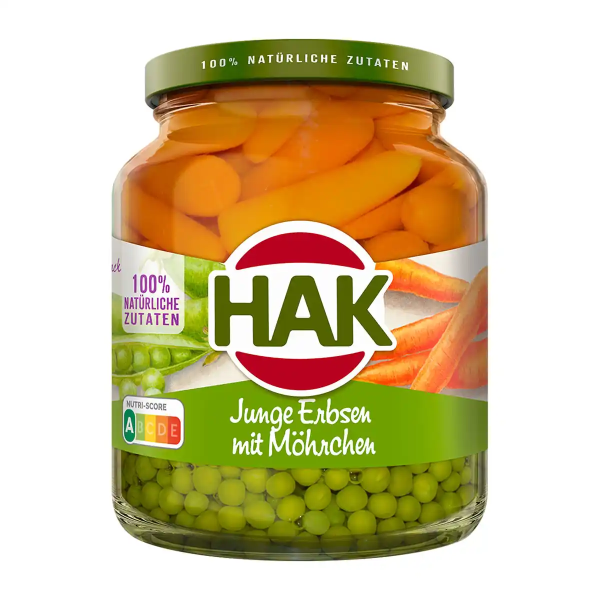 Bild 1 von HAK Junge Erbsen mit Möhrchen