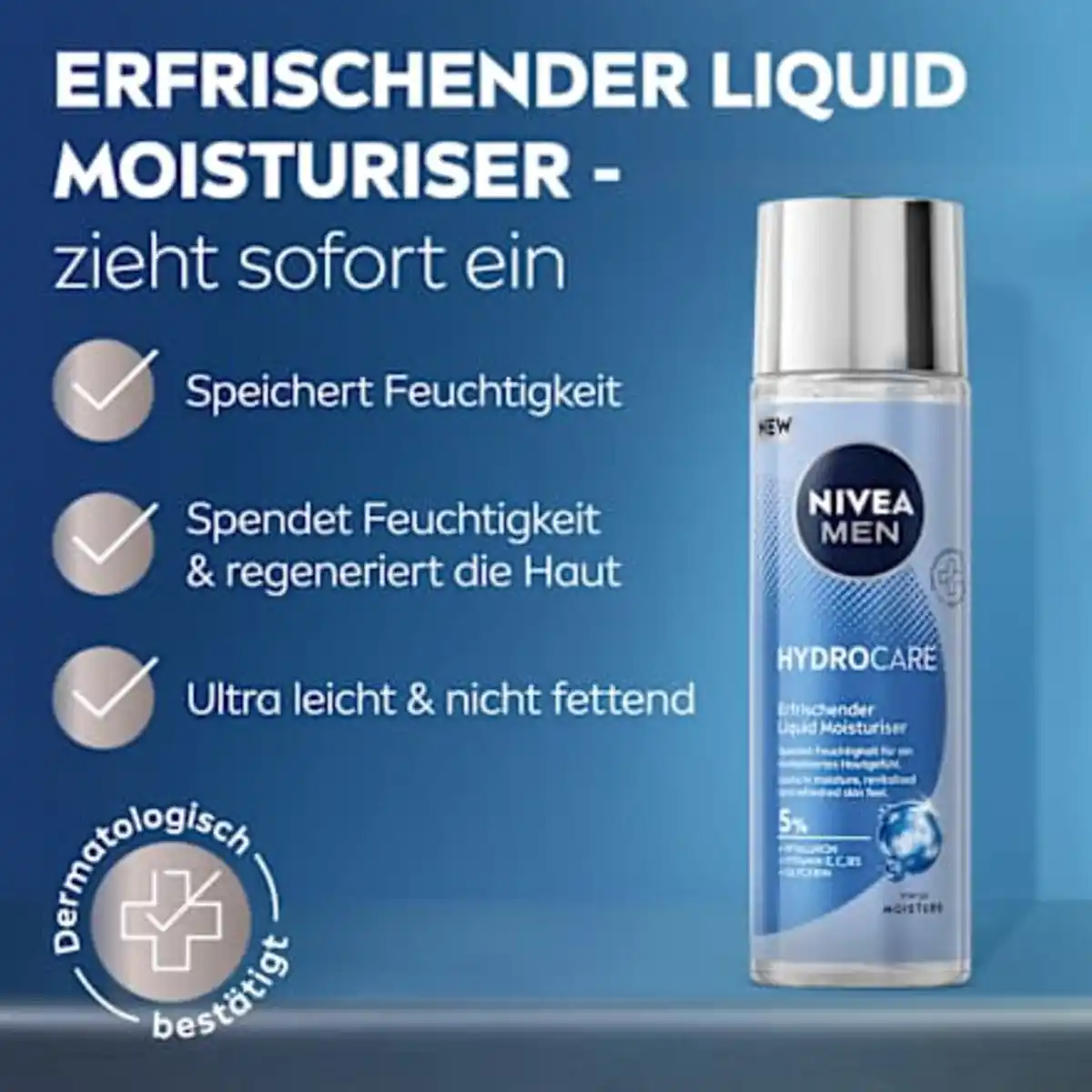 Bild 3 von NIVEA MEN Liquid Moisturiser Hydro Care, 100 ml