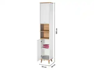 LIVARNO® Bad-Hochschrank »Corfu«