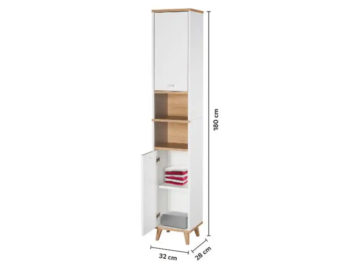 Bild 1 von LIVARNO® Bad-Hochschrank »Corfu«