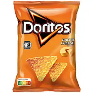 Maischips "Doritos" Nacho Cheese mit Käse-Geschmack