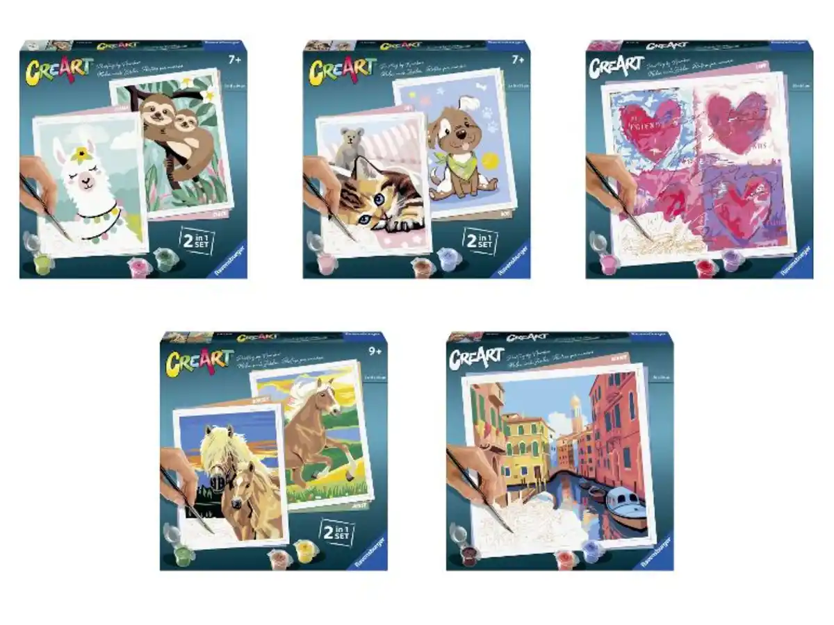 Bild 3 von RAVENSBURGER Malset »Malen nach Zahlen«