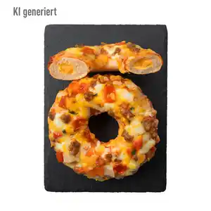 MEIN BESTES Pizza-Donut Cheeseburger-Style