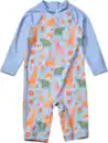 Bild 1 von PUSBLU UV Badeoverall mit Safari-Muster, blau, Gr. 86/92