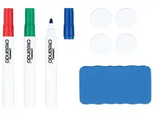 CRELANDO® Whiteboard-Set / Whiteboard Stifte-Set