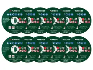 PARKSIDE® Diamant-Trennscheiben-Set / Trennscheiben-Set »PWSZS 1«