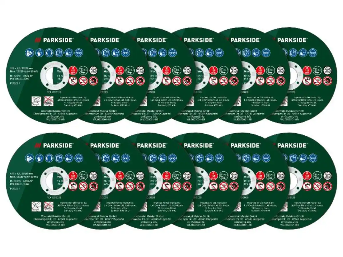 Bild 1 von PARKSIDE® Diamant-Trennscheiben-Set / Trennscheiben-Set »PWSZS 1«