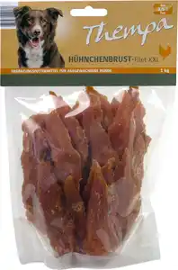 Thempa Hundesnacks Hühnerbrustfilets XXL 1 kg