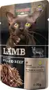 Bild 1 von Leonardo Katzennassfutter pulled Beef und Lamb 70 g