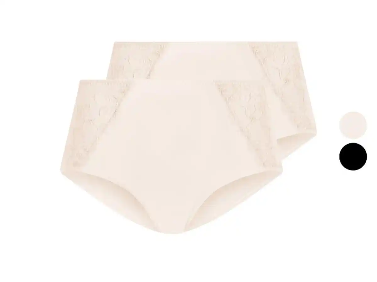 Bild 3 von ESMARA® Damen Miederslips mit Spitze, 2 Stück