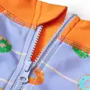 Bild 3 von PUSBLU UV Shirt mit Donut-Muster, orange & lila, Gr. 110/116, 1 St