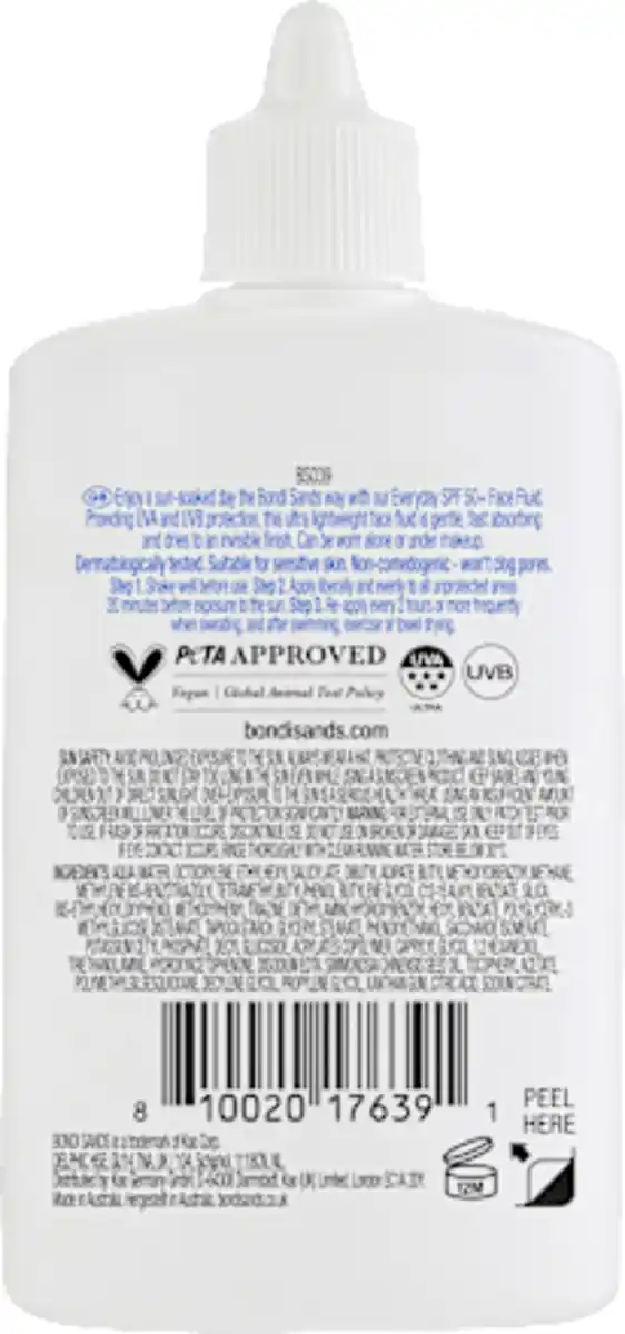 Bild 2 von Bondi Sands Sonnenfluid Gesicht sensitiv, LSF 50+, 50 ml