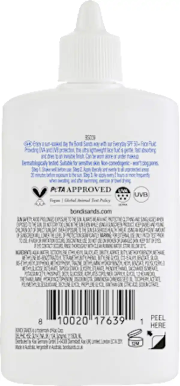 Bild 2 von Bondi Sands Sonnenfluid Gesicht sensitiv, LSF 50+, 50 ml