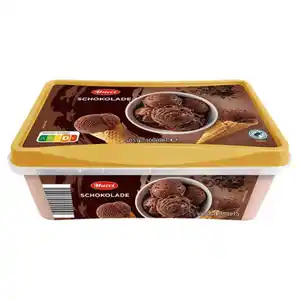 MUCCI Eisschale 1 l, Schokolade