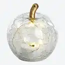 Bild 2 von LED-Apfel aus Crackle-Glas, Ø ca. 7,5 cm