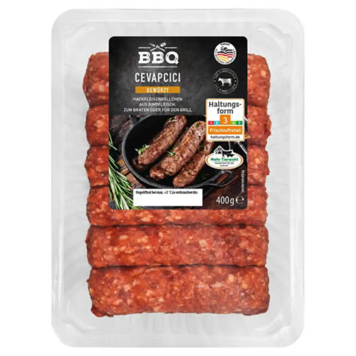 Bild 1 von BBQ Rinder-Cevapcici 400 g