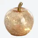 Bild 3 von LED-Apfel aus Crackle-Glas, Ø ca. 7,5 cm