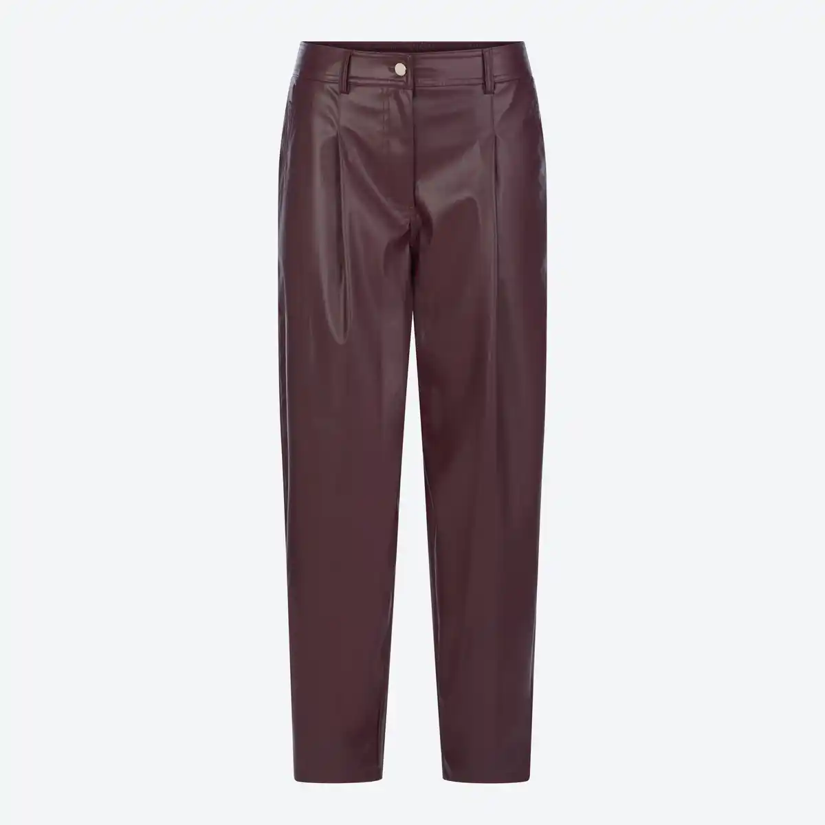 Bild 1 von Damen-Hose aus Kunstleder im Barrel-Look