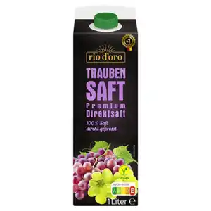 RIO D' ORO Traubendirektsaft 1 l