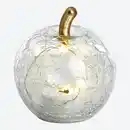 Bild 3 von LED-Apfel aus Crackle-Glas, Ø ca. 7,5 cm