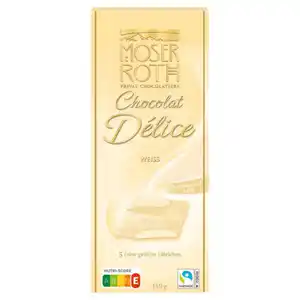 MOSER ROTH Gefüllte Schokolade 150 g, weiß