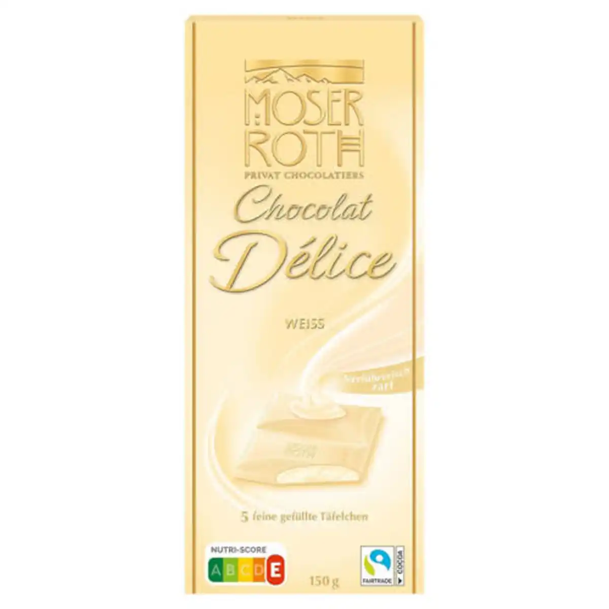Bild 1 von MOSER ROTH Gefüllte Schokolade 150 g, weiß