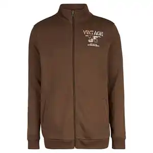 UP2FASHION MEN Herren Sweatjacke, Braun, M