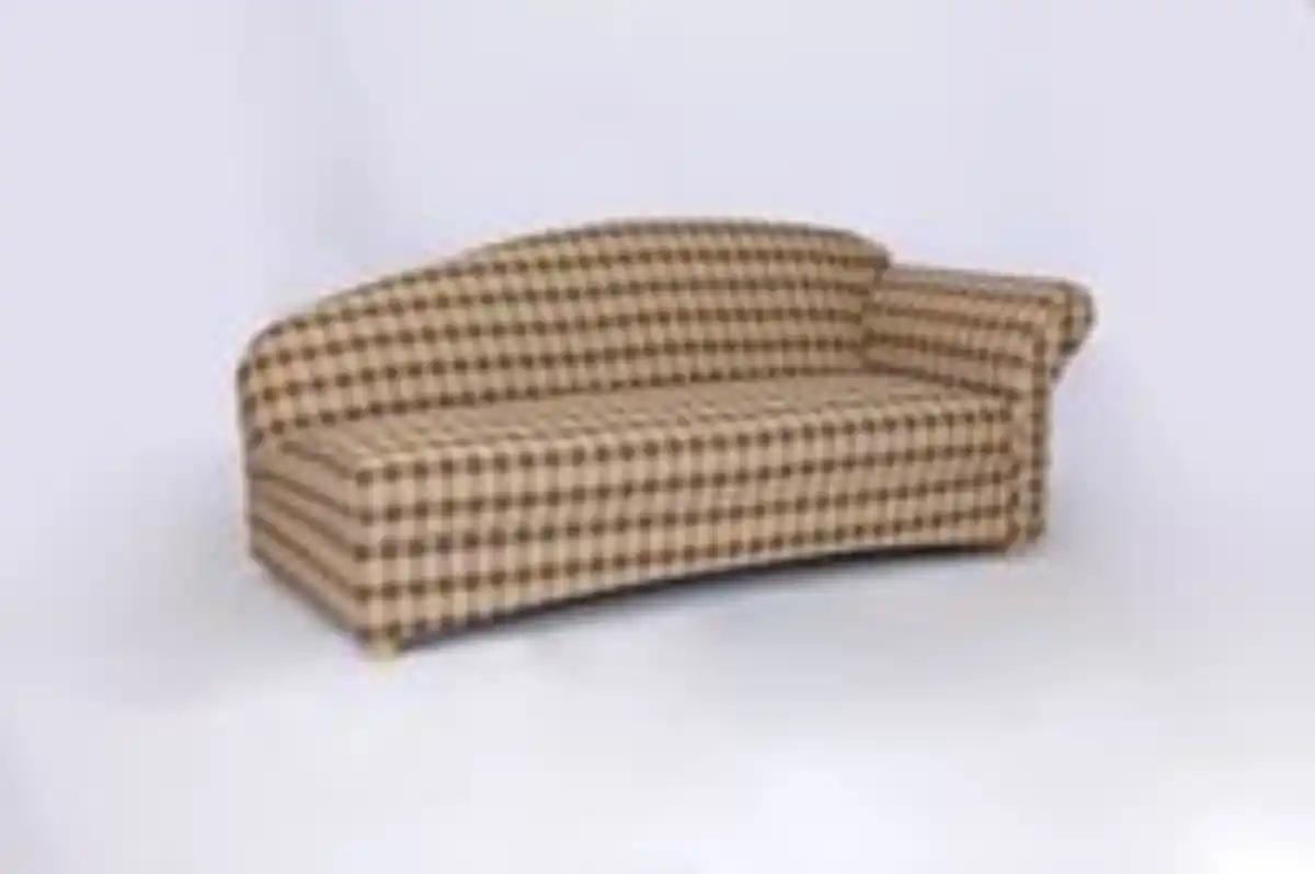 Bild 3 von Better Home 3-Sitzer Sofa Loretta mit rechter Armlehne – Kariert & Braun