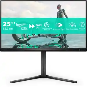 Envia 25M2N3200U/00 62 cm (25") Gaming Monitor dunkelgrau, Widescreen Full HD (1920x1080), 0,3 ms Reaktionszeit