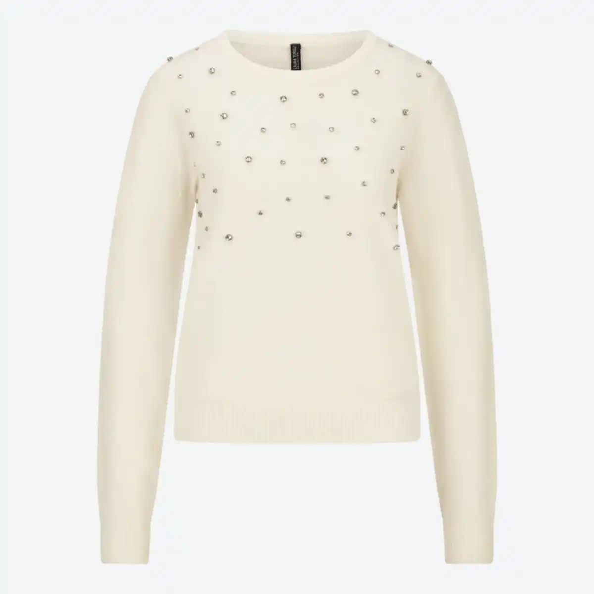 Bild 2 von Damen-Pullover mit Glitzersteinen