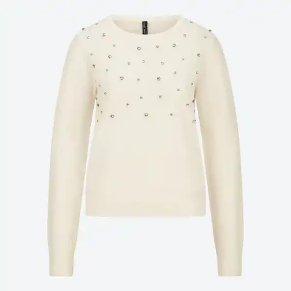 Bild 2 von Damen-Pullover mit Glitzersteinen