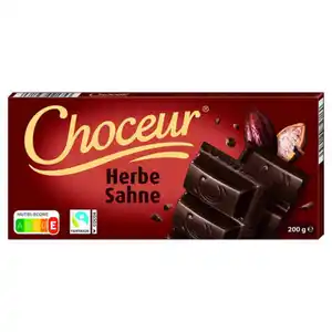 CHOCEUR Schokolade 200 g, Herbe Sahne