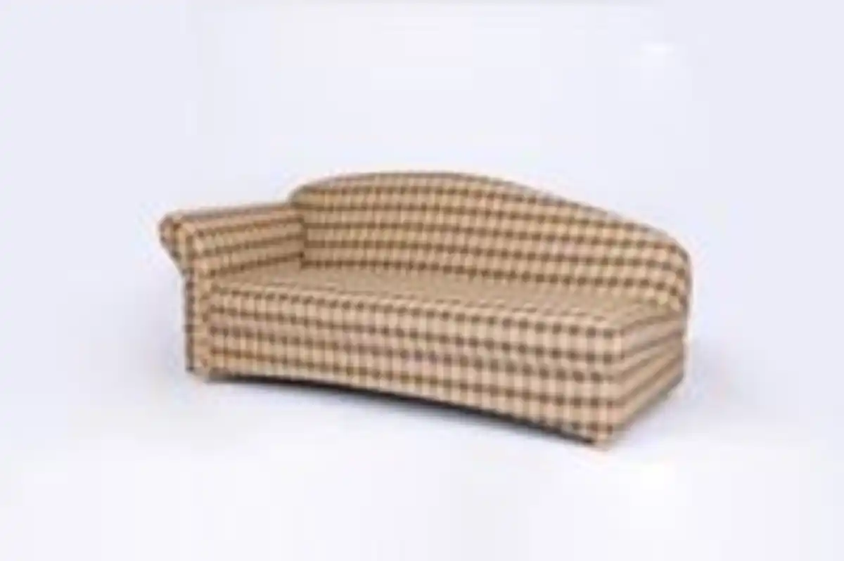 Bild 2 von Better Home 3-Sitzer Sofa Loretta mit linker Armlehne, ca. 193 x 83 x 85 cm –  Kariert & Braun