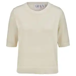 UP2FASHION WOMEN Damen Feinstrickpullover, Creme, S 36/38