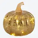 Bild 3 von LED-Glas-Kürbis mit Timerfunktion, ca. 12x13 cm