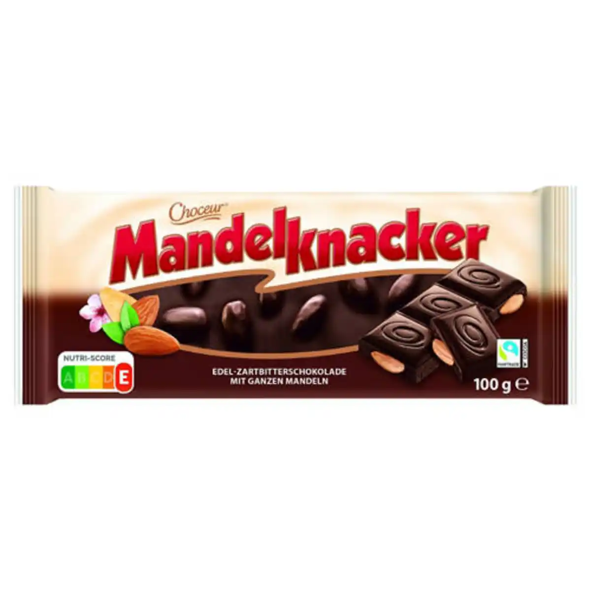 Bild 1 von CHOCEUR Mandelknacker 100 g, Zartbitter Mandel