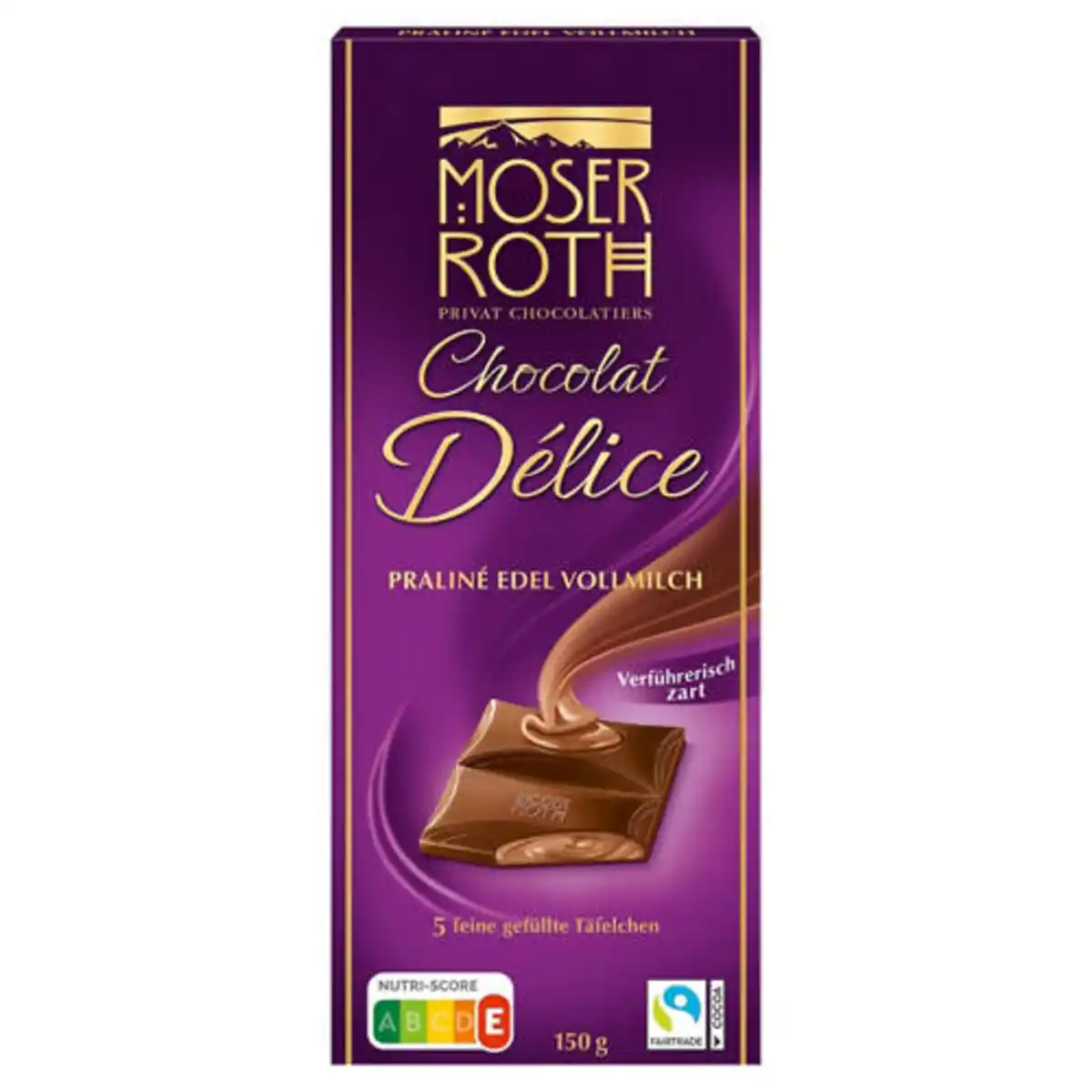 Bild 1 von MOSER ROTH Gefüllte Schokolade 150 g, Praline-Vollmilch