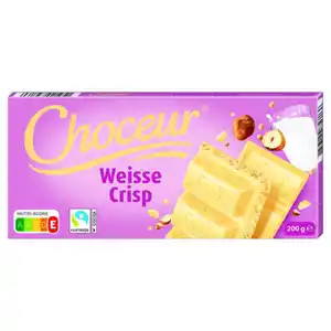CHOCEUR Schoko Variation 200 g, Weiße Crisp