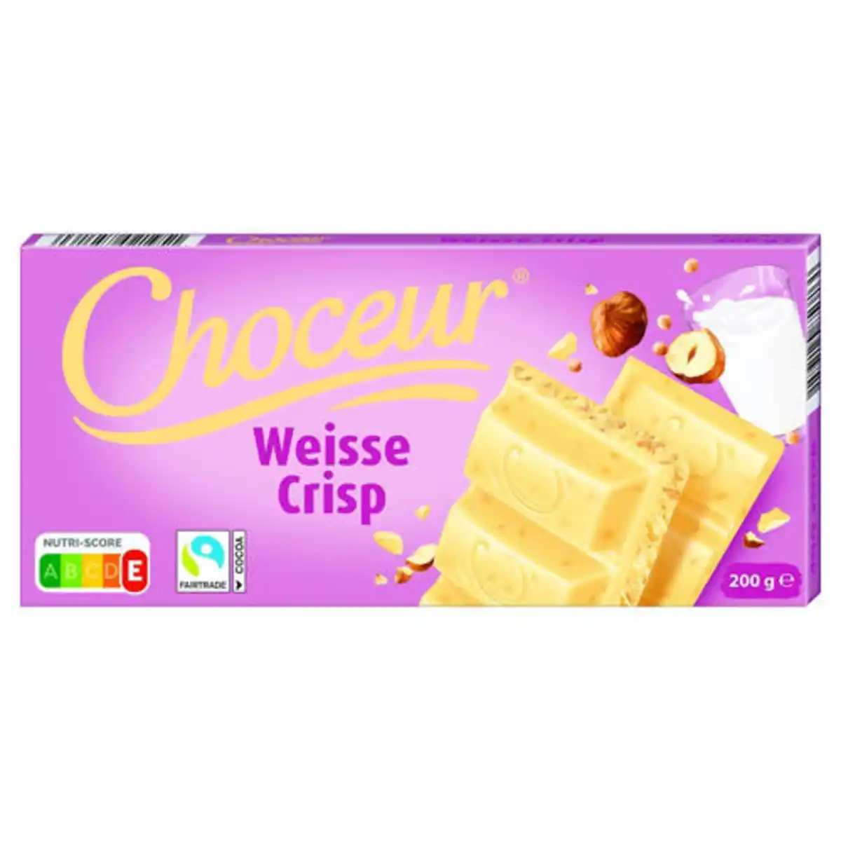Bild 1 von CHOCEUR Schoko Variation 200 g, Weiße Crisp