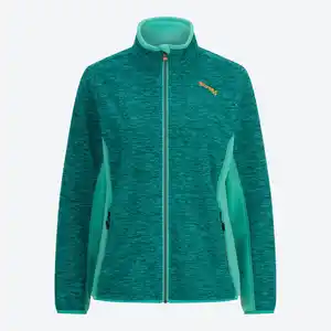 Damen-Mikrofleece-Funktionsjacke mit Stehkragen