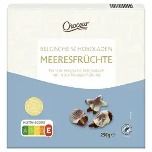 CHOCEUR Belgische Schokoladen-Meeresfrüchte 250 g