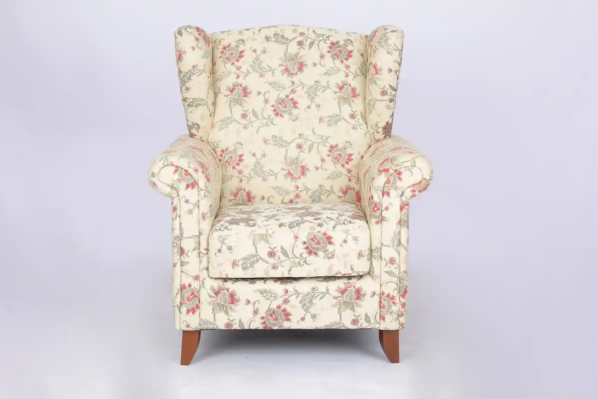 Bild 1 von Better Home Polstersessel Loretta, ca. 86 x 81 x 105 cm – Blumenmuster
