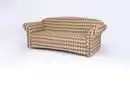 Bild 2 von Better Home 3-Sitzer Sofa Loretta, ca. 204 x 83 x 85 cm – Kariert & Braun