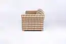 Bild 3 von Better Home 3-Sitzer Sofa Loretta, ca. 204 x 83 x 85 cm – Kariert & Braun