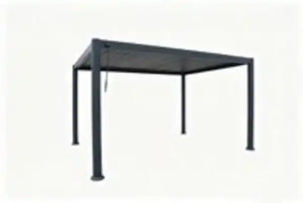 Bild 2 von Never Indoor Alu-Pergola mit verstellbaren Lamellen ca. 300 × 390 × 230 cm - Anthrazit