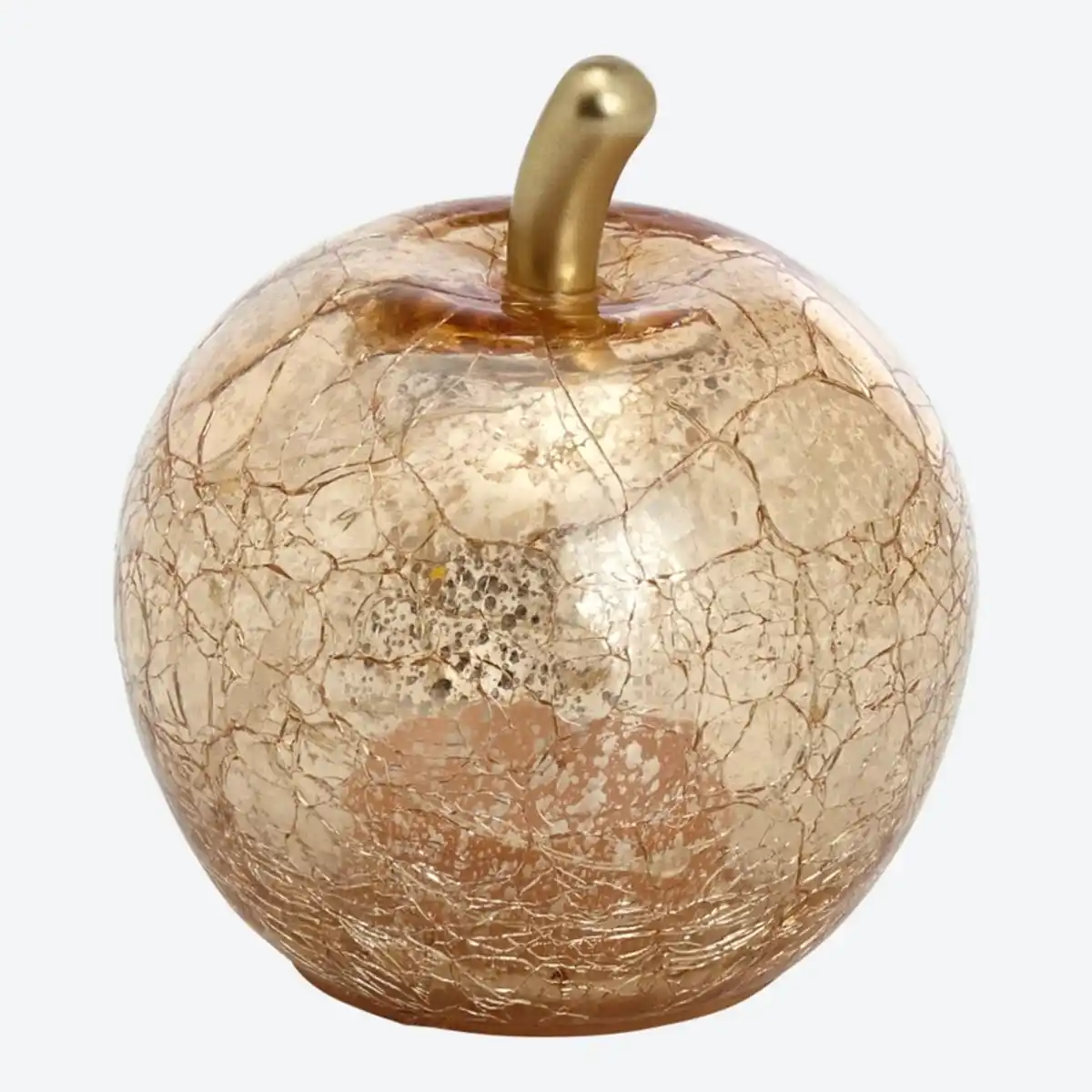 Bild 4 von LED-Apfel aus Crackle-Glas, Ø ca. 7,5 cm